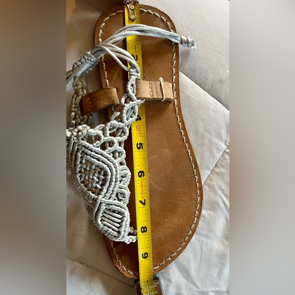 Mr. Blackbird Tulum Macrame Sandals silver - Picture 7 of 7
